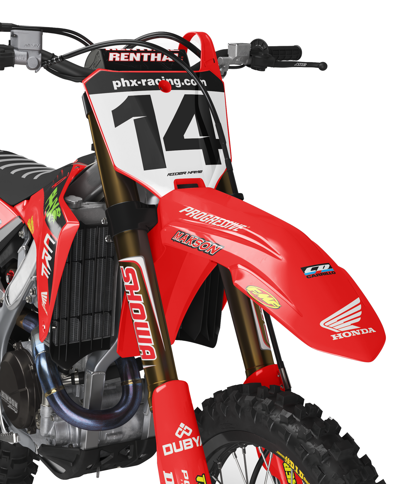 Honda Phoenix Factory Connection Graphics Kit.