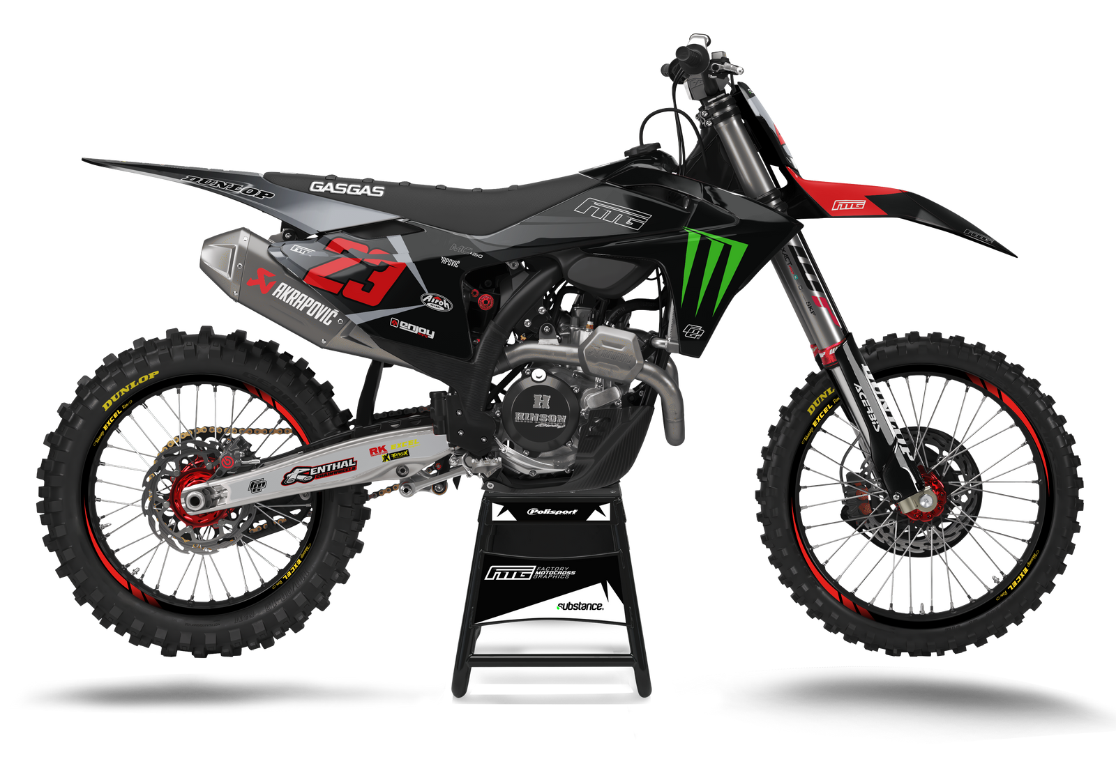 Gas Gas FMG Factory EDITION GRAPHICS KIT