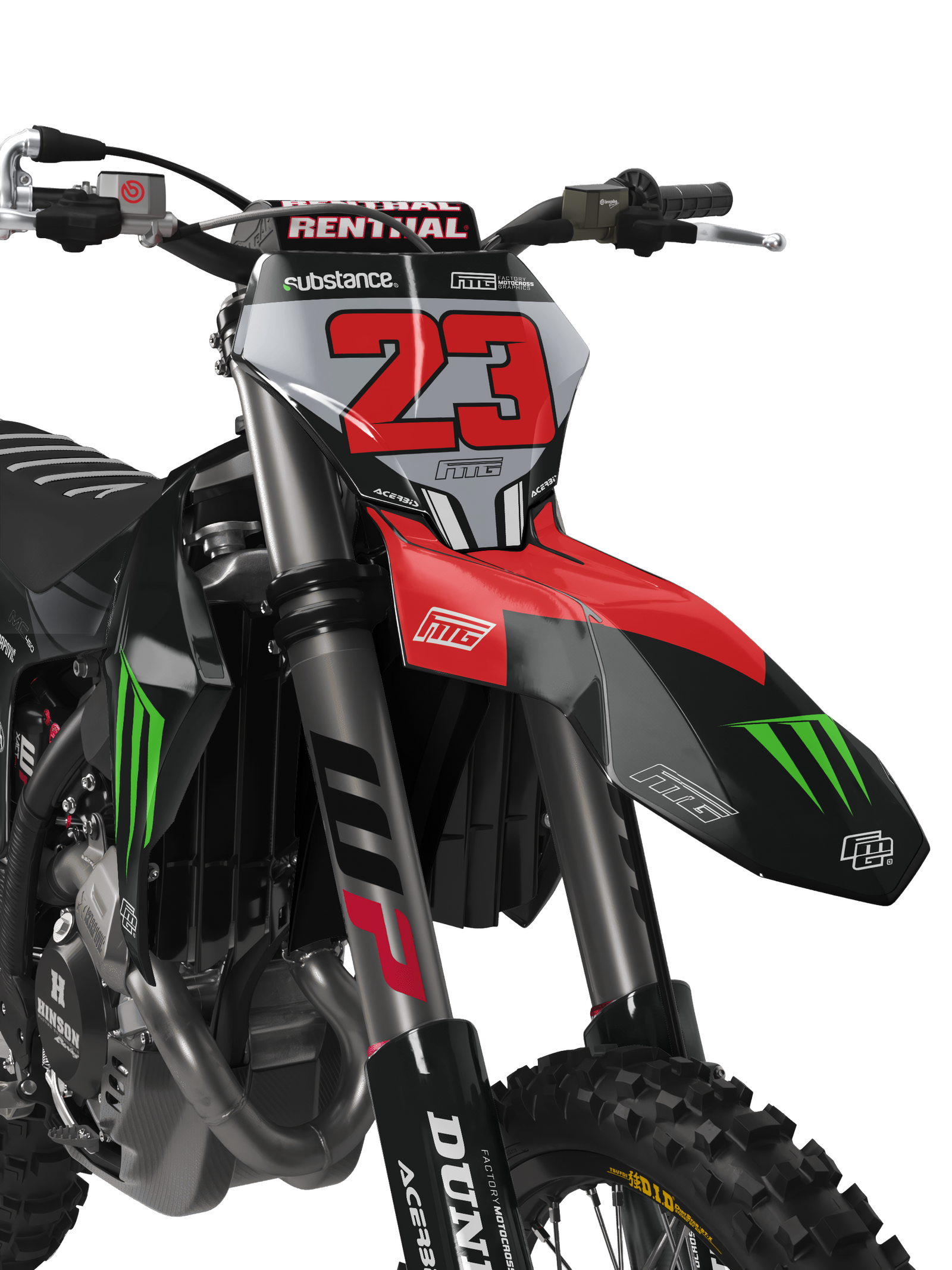 Gas Gas 2025 FMG Factory EDITION GRAPHICS KIT. Mc EC EX FACTORY MOTOCROSS GRAPHICS