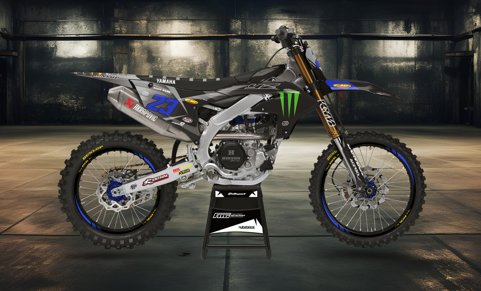 YAMAHA Factory EDITION GRAPHICS KIT