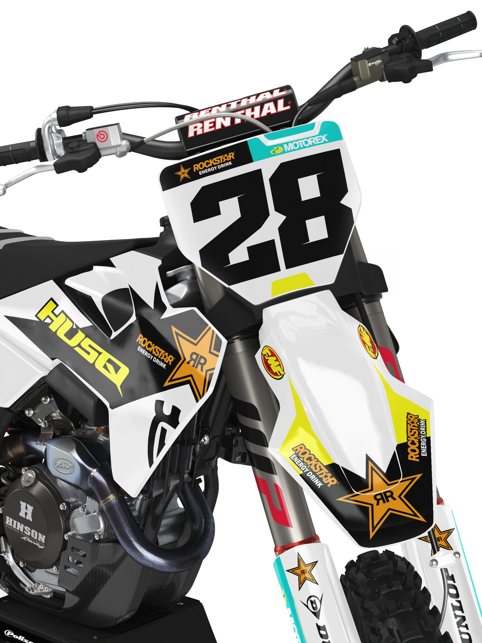 HUSOVARNA Rockstar 25 FACTORY GRAPHICS KIT