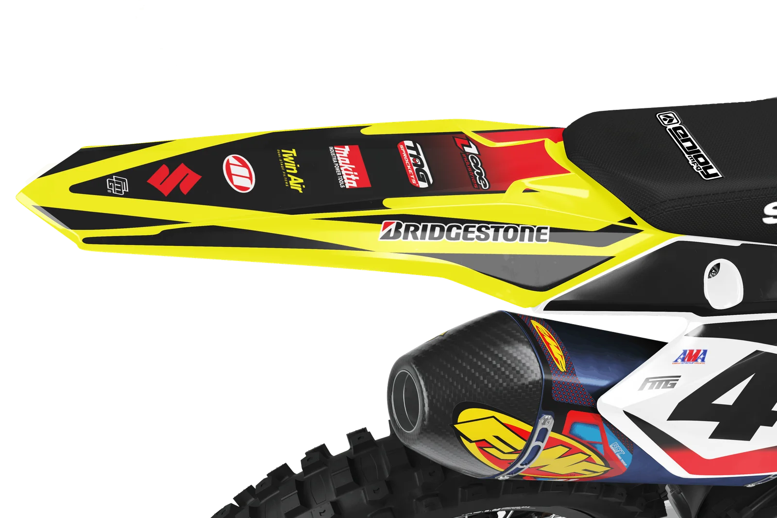 Suzuki Vintage Graphics Kit