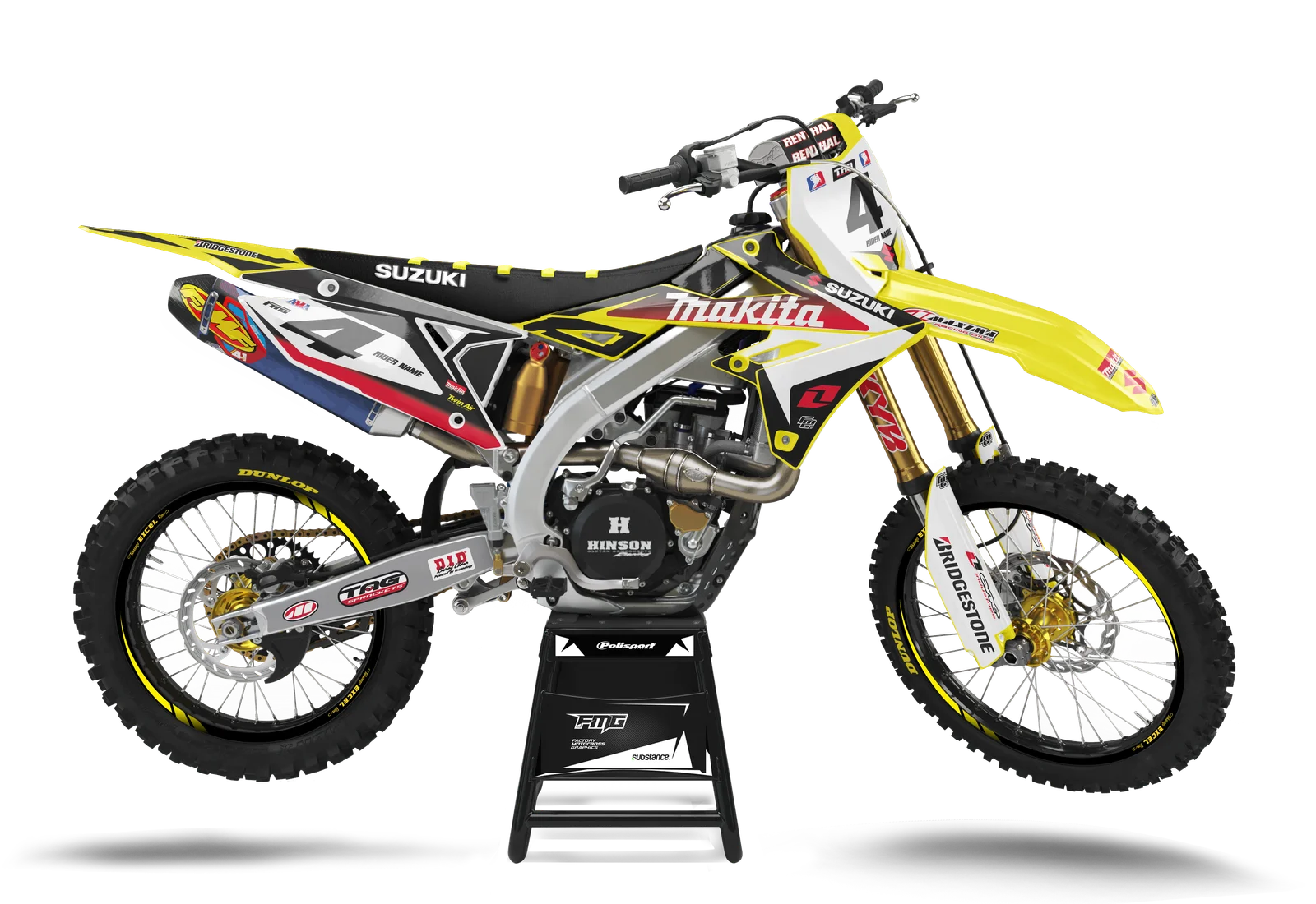 Suzuki Vintage Graphics Kit