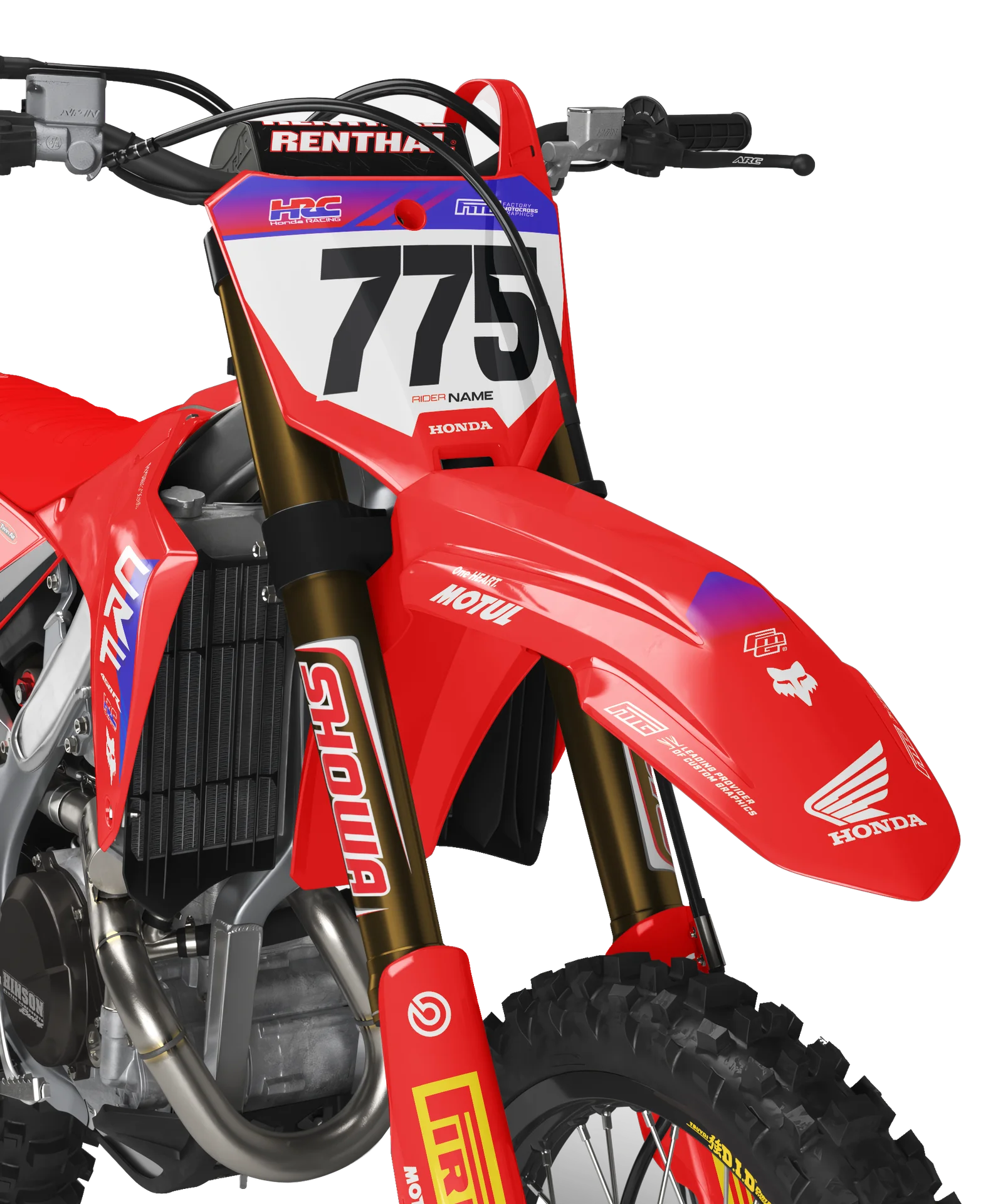 Honda CRF/CR 2025 FMG grafische kit