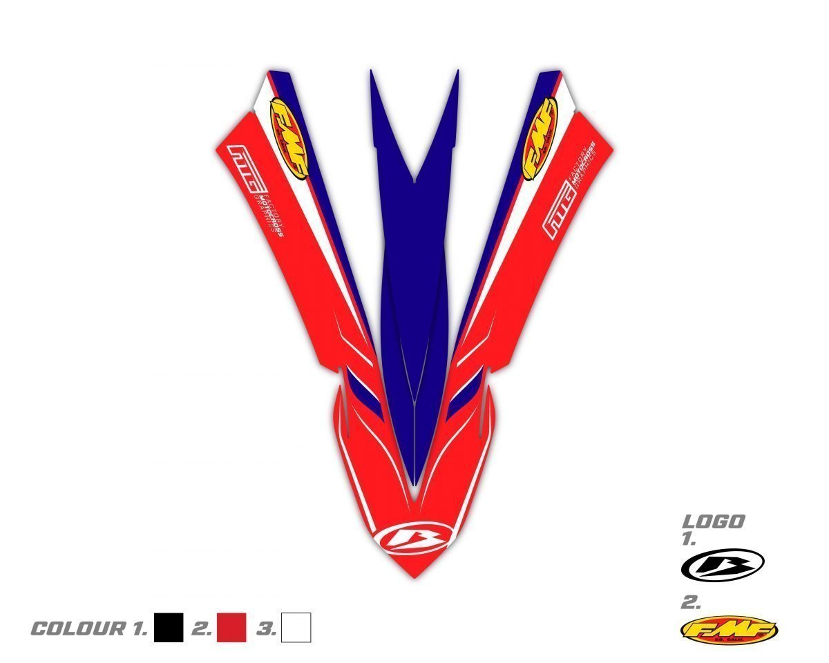 Beta Front Fender Graphic