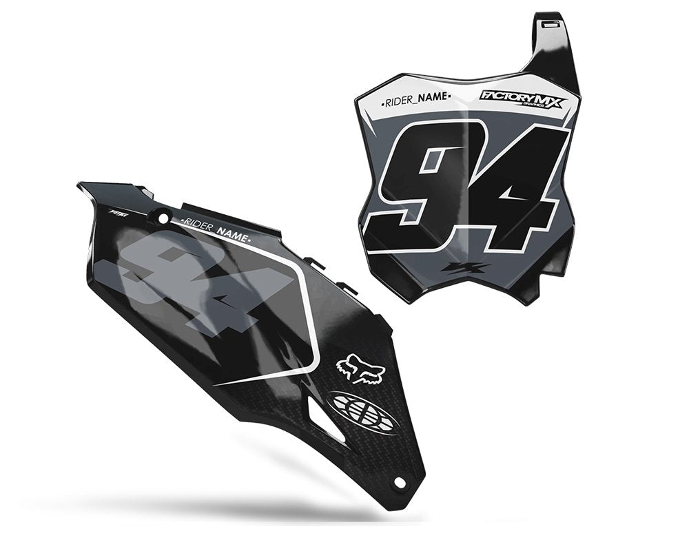 Kawasaki Custom Number Board Decals