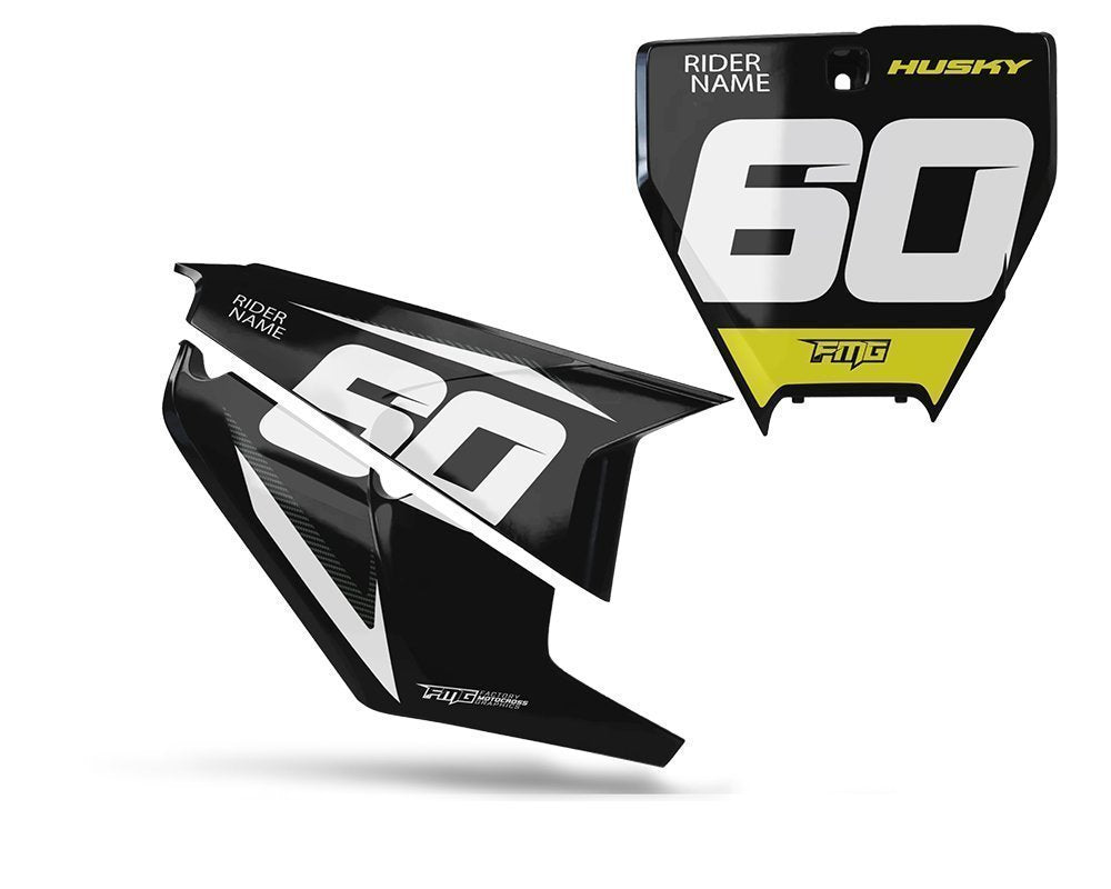 Husqvarna Factory Background Decals