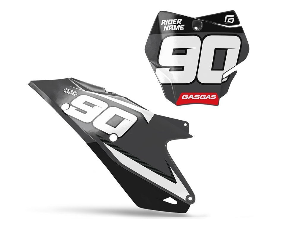 Grey GAS GAS Number Board