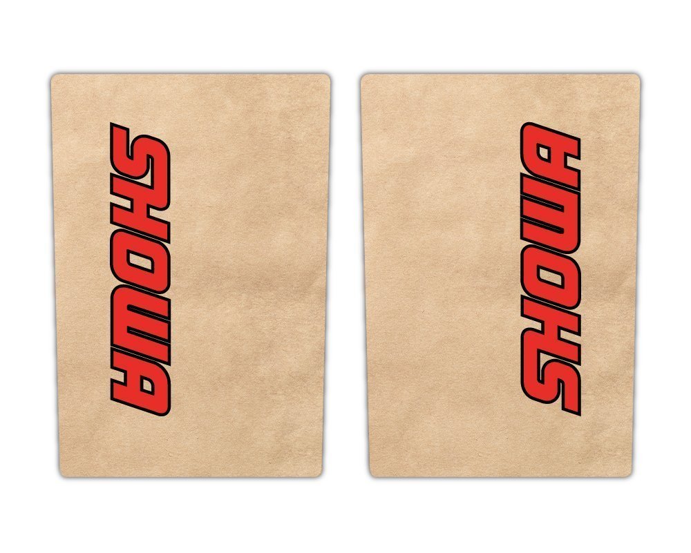 Clear Motocross Upper Fork Decals