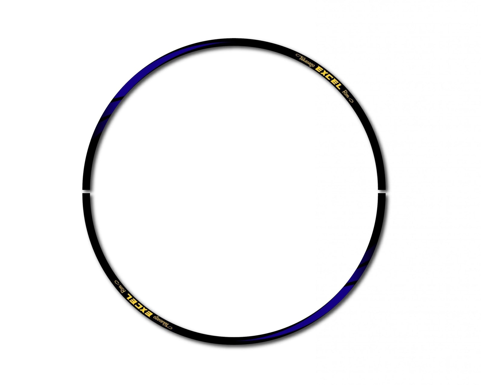 Blue Yamaha KTM Rim Tape Decal Stickers