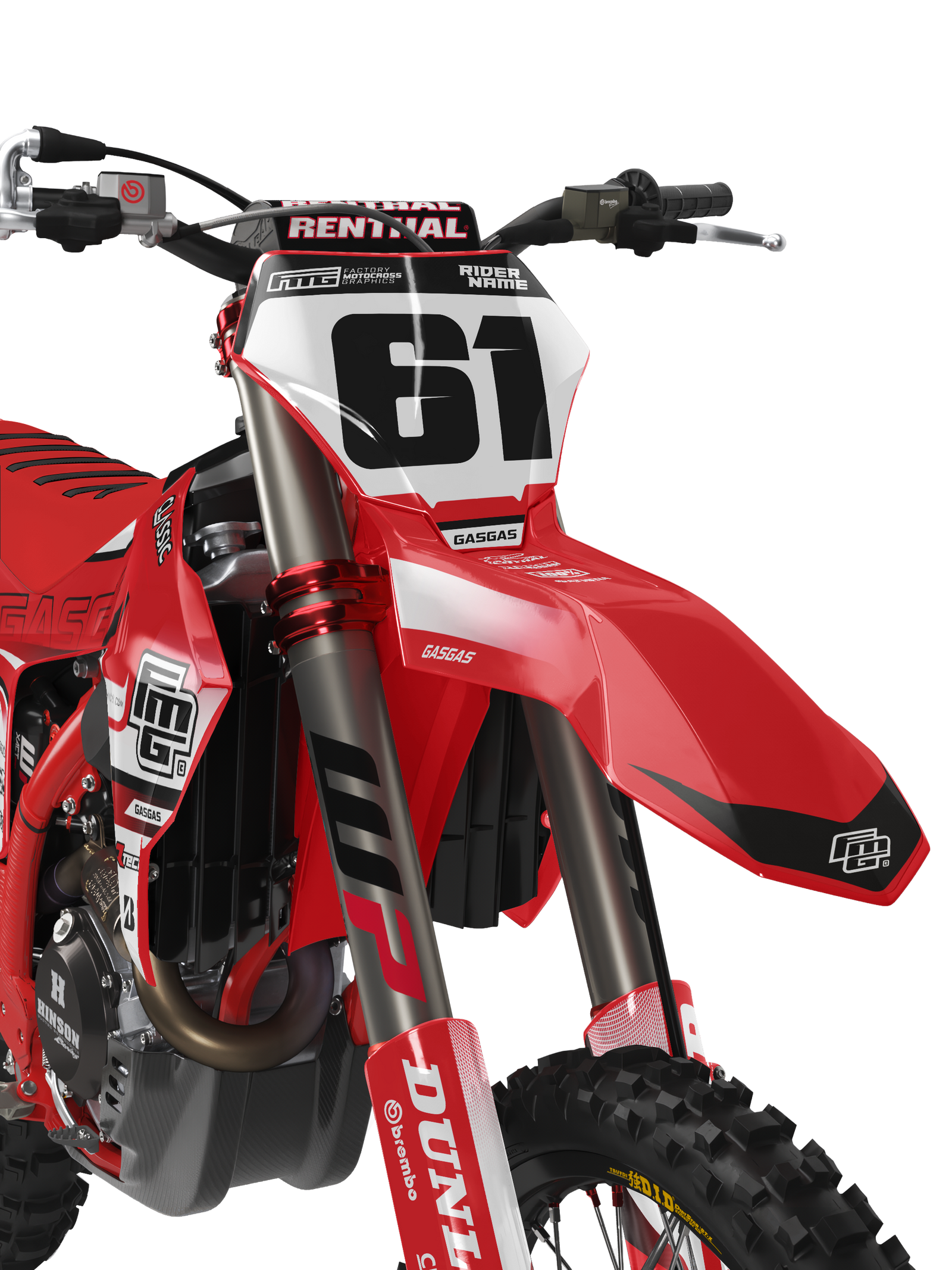 Gas Gas Velocity Factory Graphics Kit