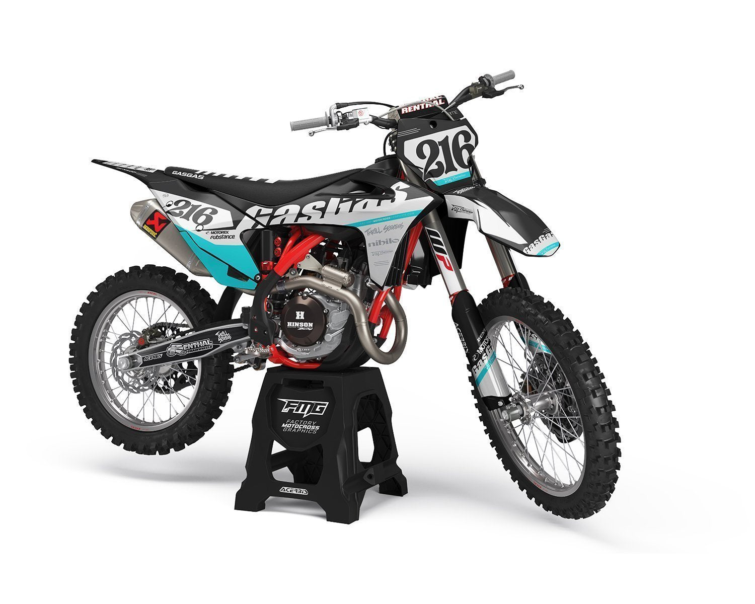 MCF MC EX EXF EC ECF Gas Gas Graphic Stickers