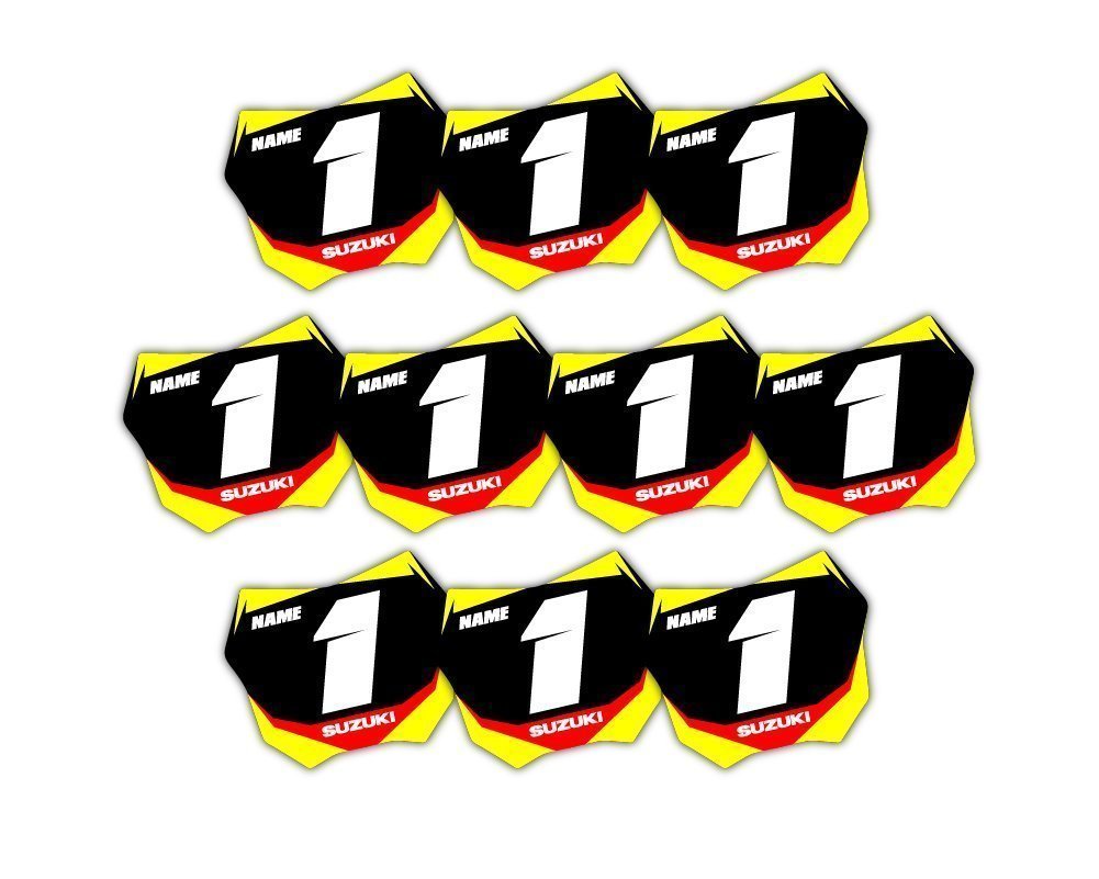 Suzuki MX Mini Hub Stickers