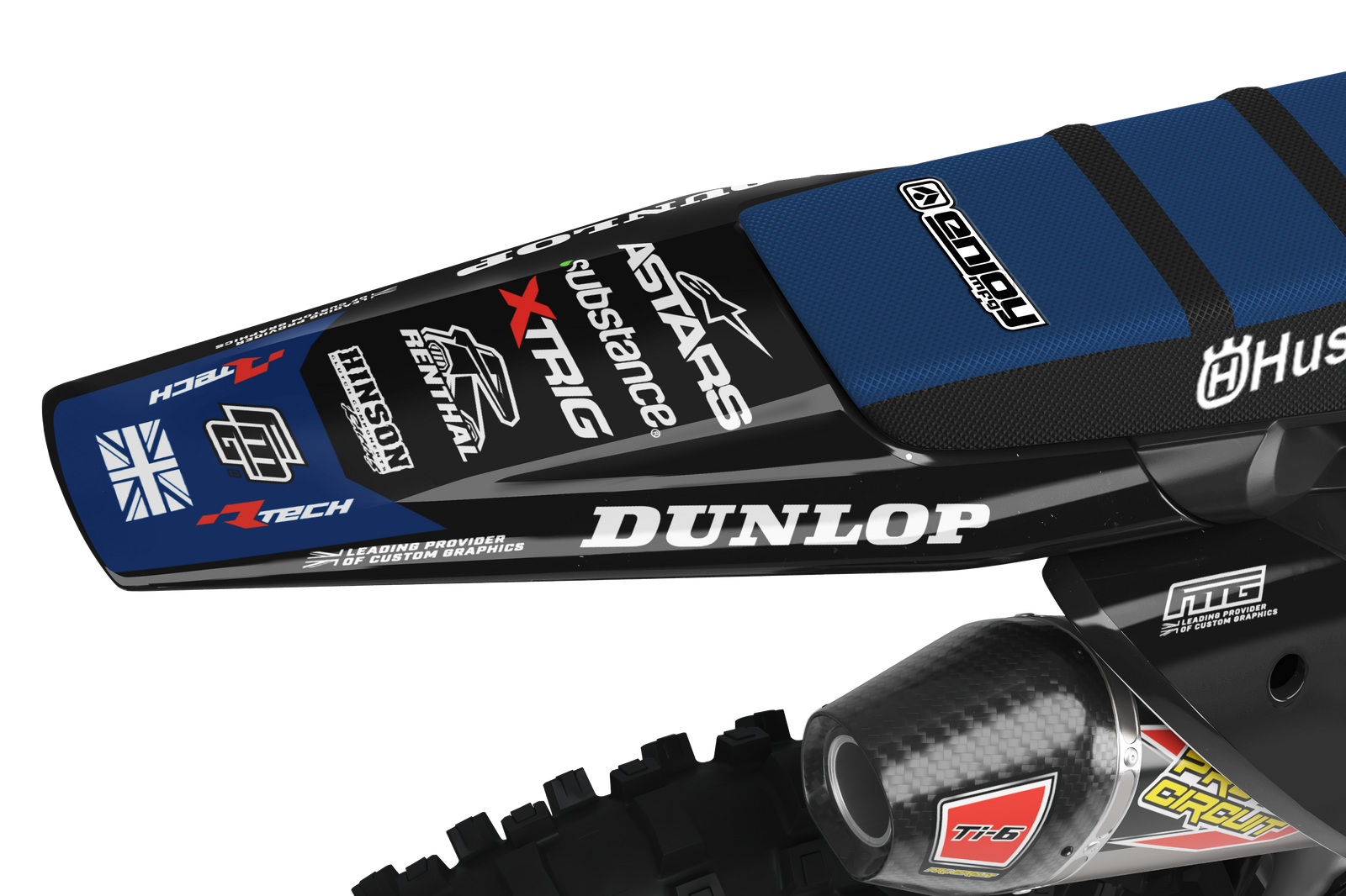 Husqvarna Hybrid Factory Graphics Kit