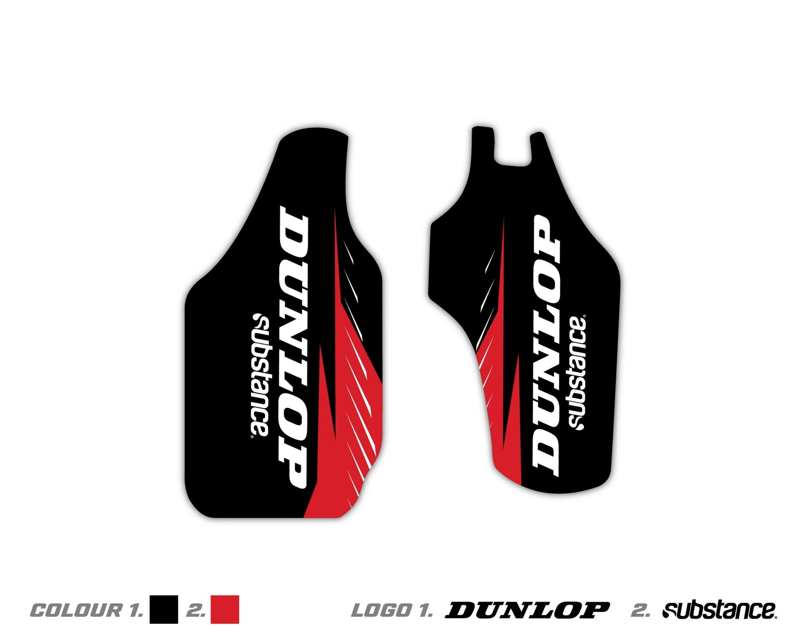 Custom Honda Fork Decals