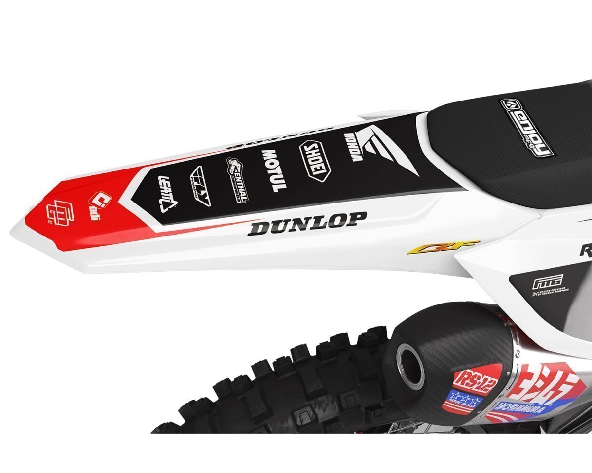 Honda CRF/CR Witte Sprint Graphics Kit