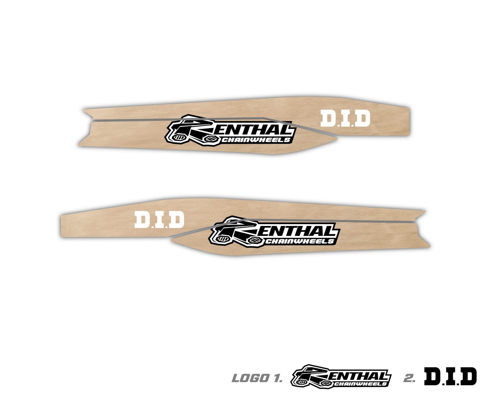 Clear Husqvarna Motocross Swing Arm Graphics