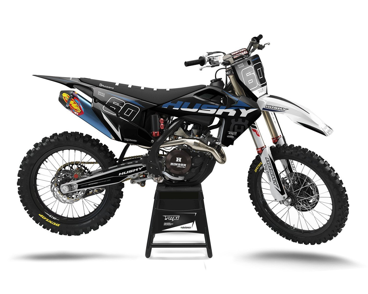 Custom Husqvarna Motocross Graphics