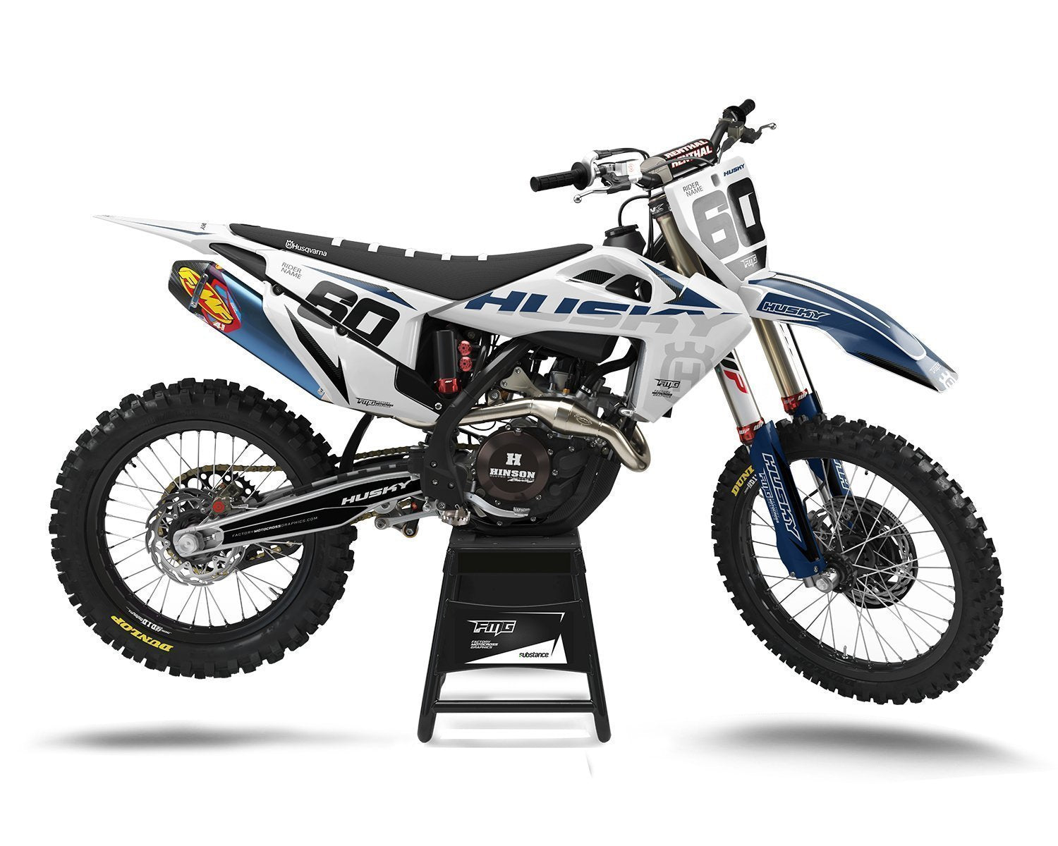 Husqvarna Motocross Graphics Custom UK