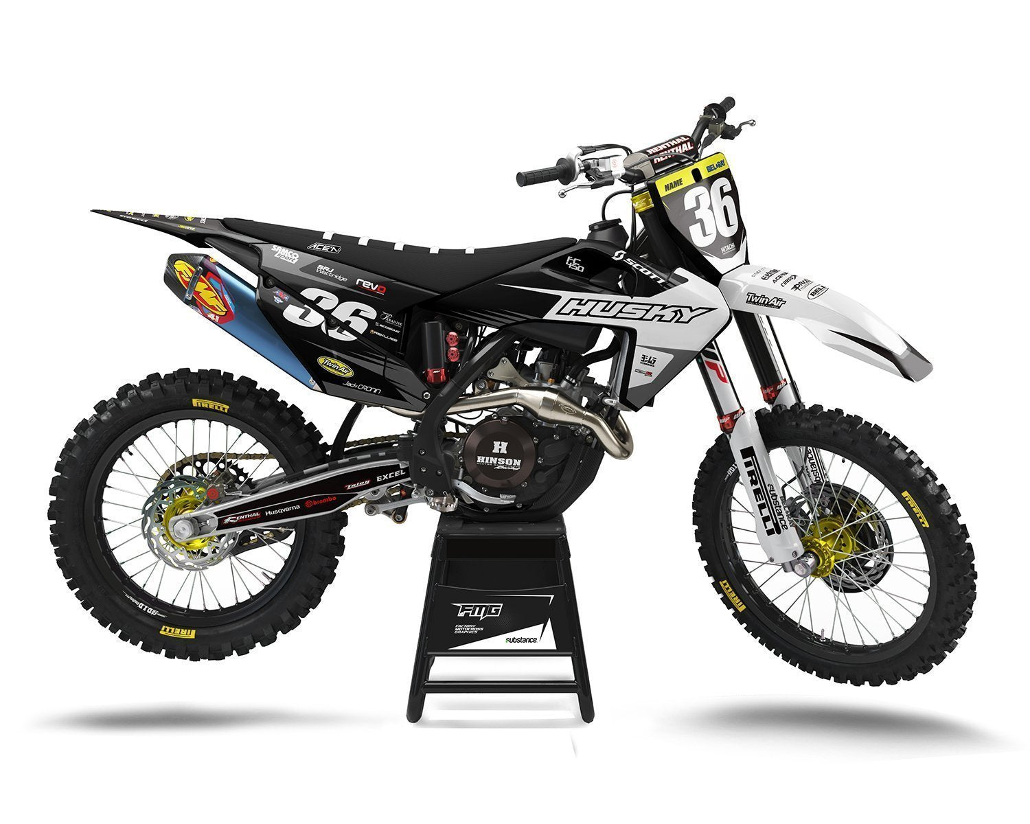 Husqvarna Custom Motocross Decals UK