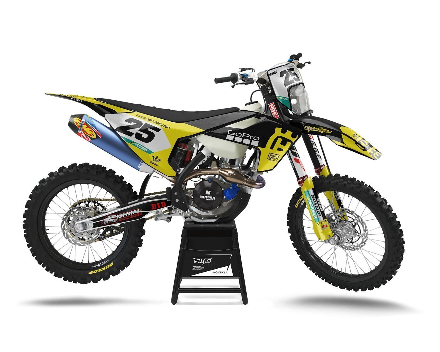 Enduro Husqvarna Decals