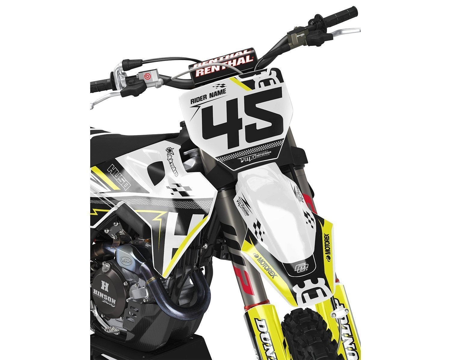 Kit graphique Husqvarna Champion Black