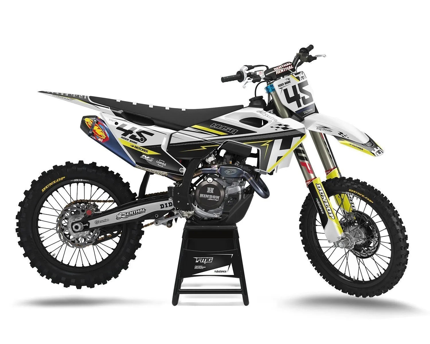 Factory Style Husqvarna Motocross Graphics
