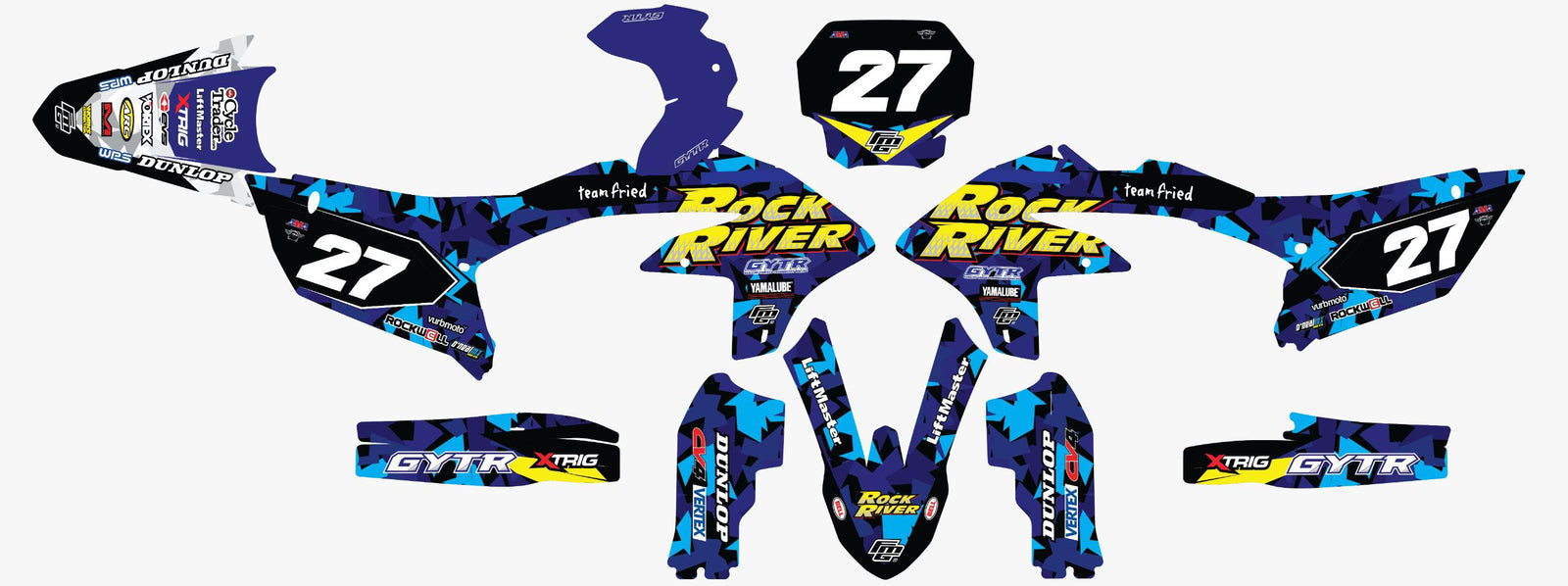 Yamaha Rock River Graphics Kit