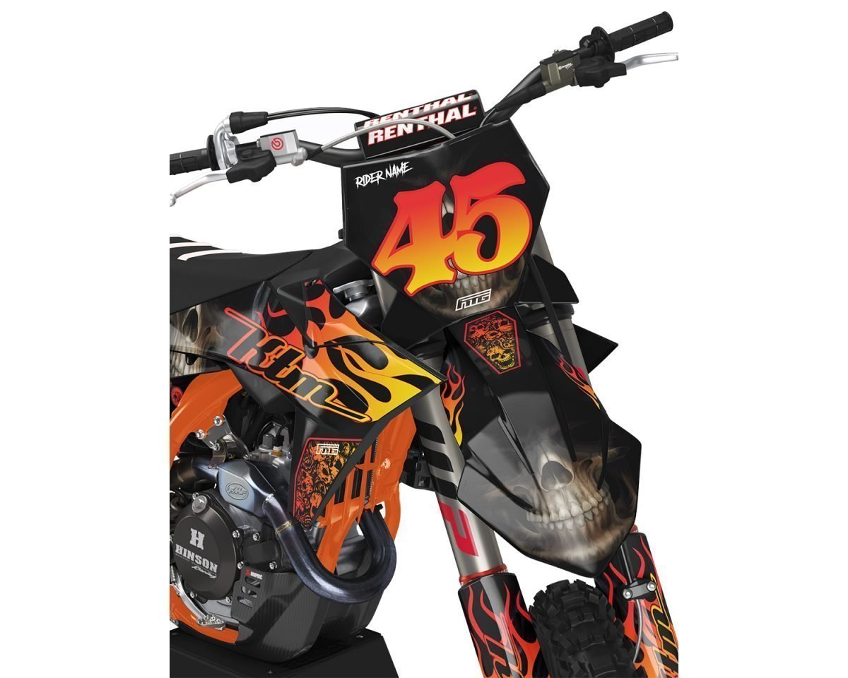 Fits KTM SX / SXF Thunder Graphics Kit