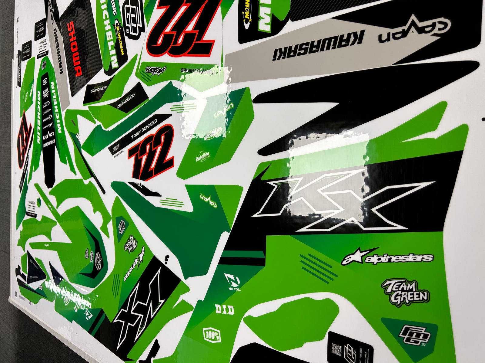 KawasakiGreen Zone Graphics Kit