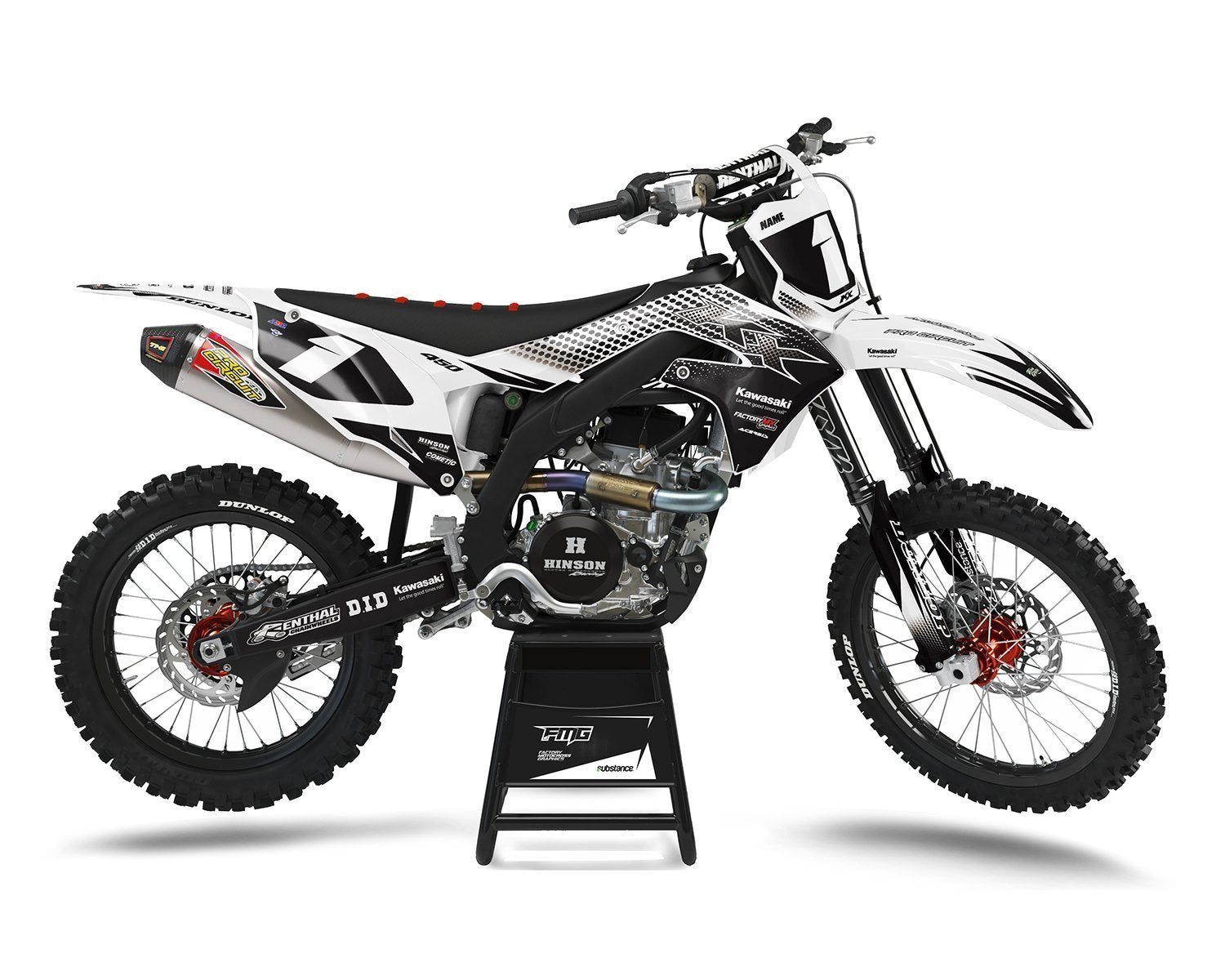 KXF250 KXF450 Motocross Decals