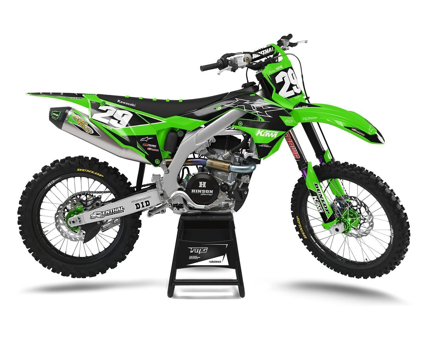 KXF250 KXF450 2020 2021 2022 Graphic Decal Kits