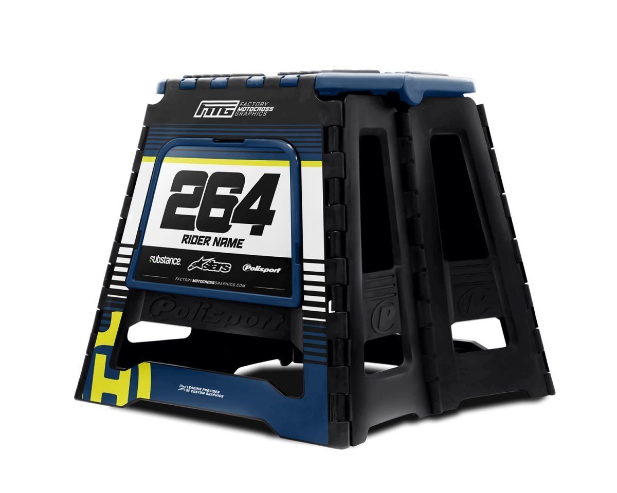 Polisport Black Stand Full Graphic