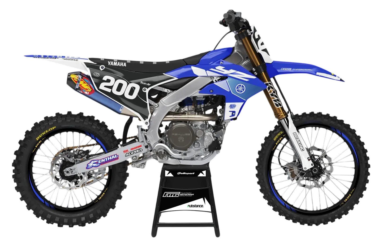 Retro Factory Ranaldi Yamaha Graphics Kit