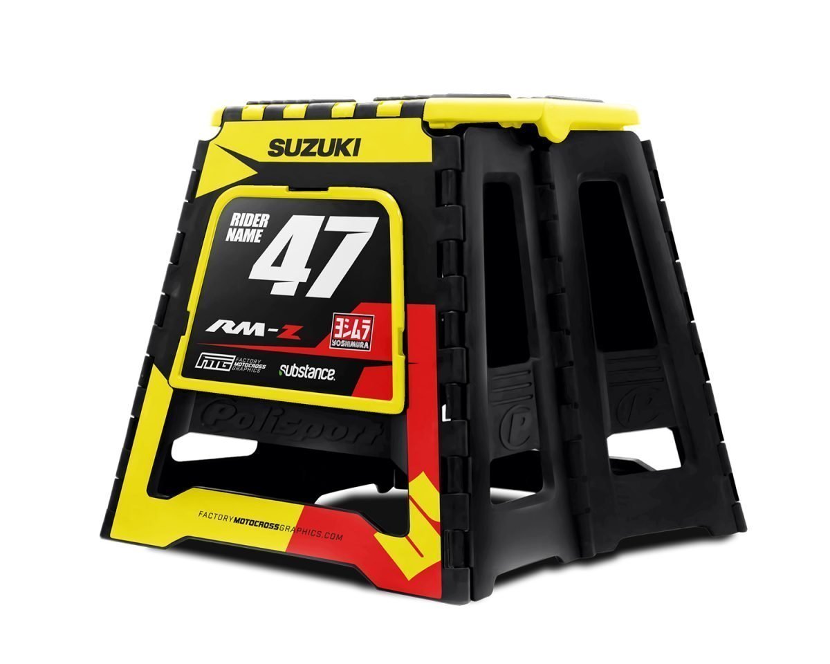 Polisport Suzuki Yellow Stand Graphic
