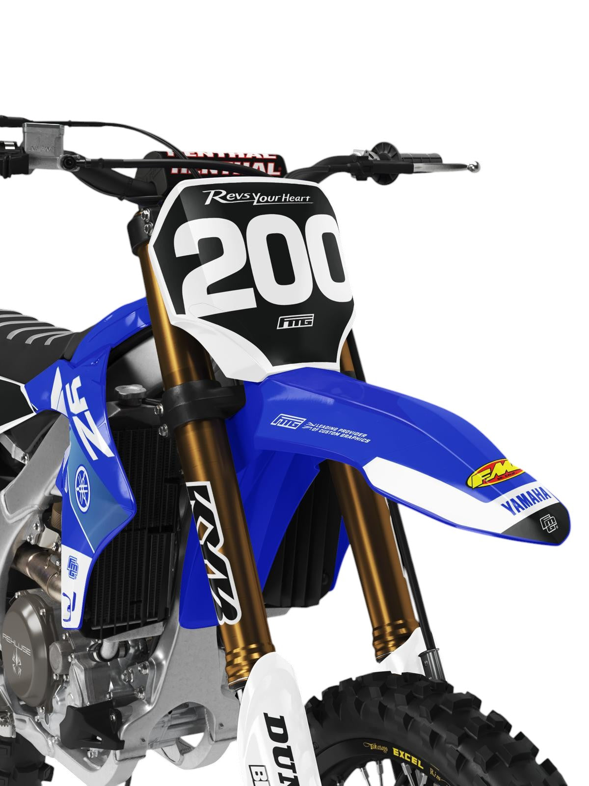 Kit graphique Retro Factory Ranaldi Yamaha