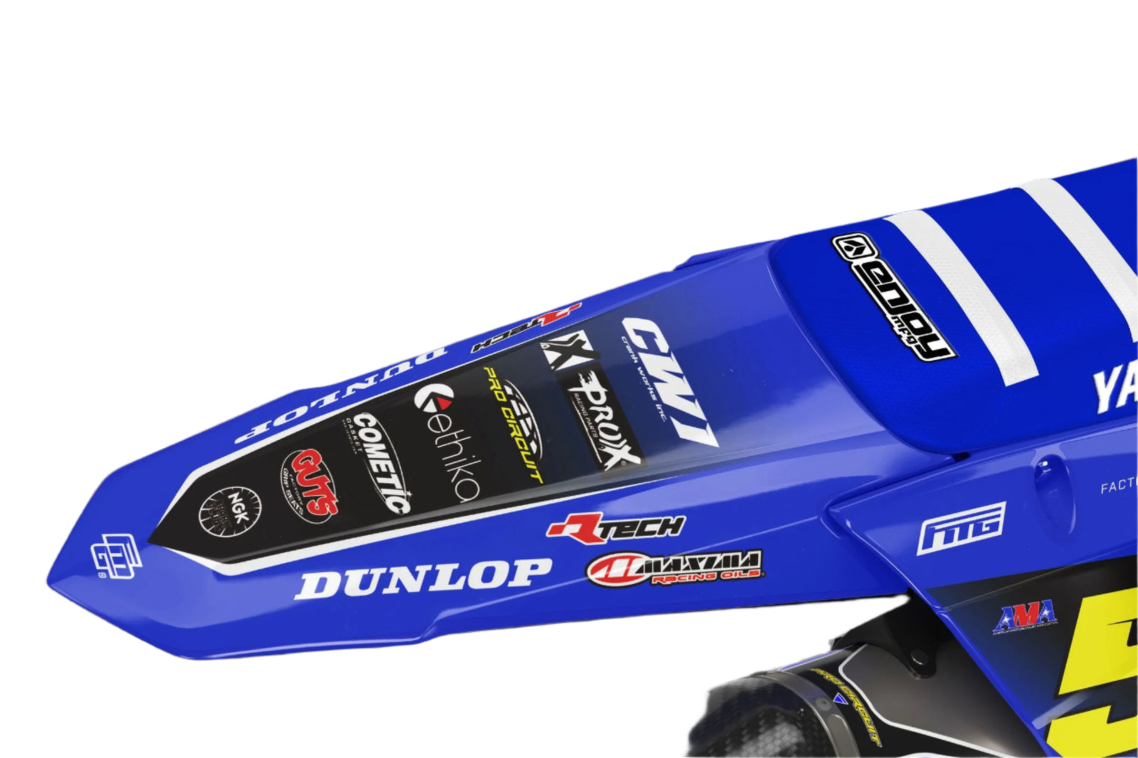 Graphiques d'usine Yamaha Pro Circuit