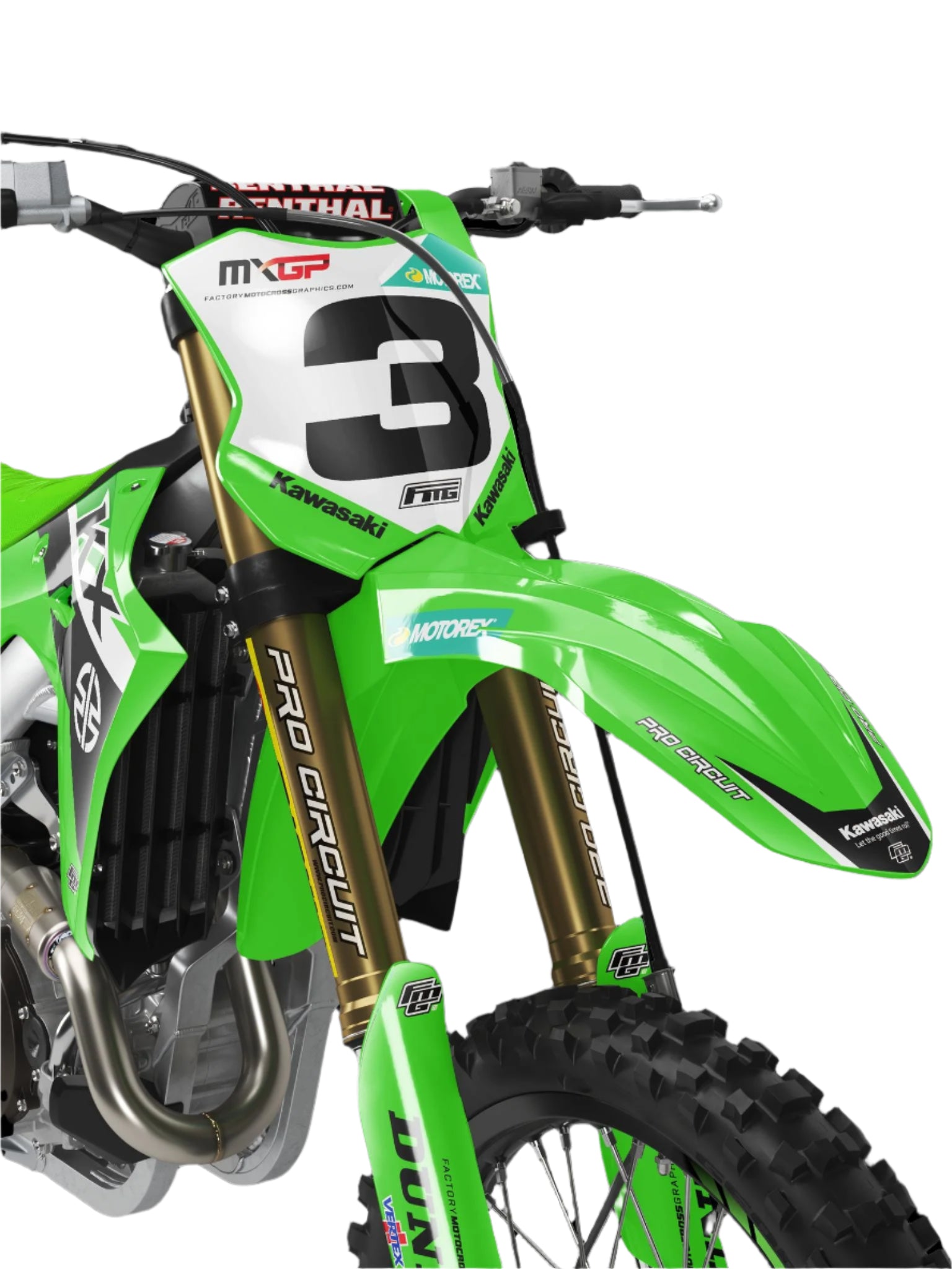Kawasaki MXGP Edition Graphics Kit