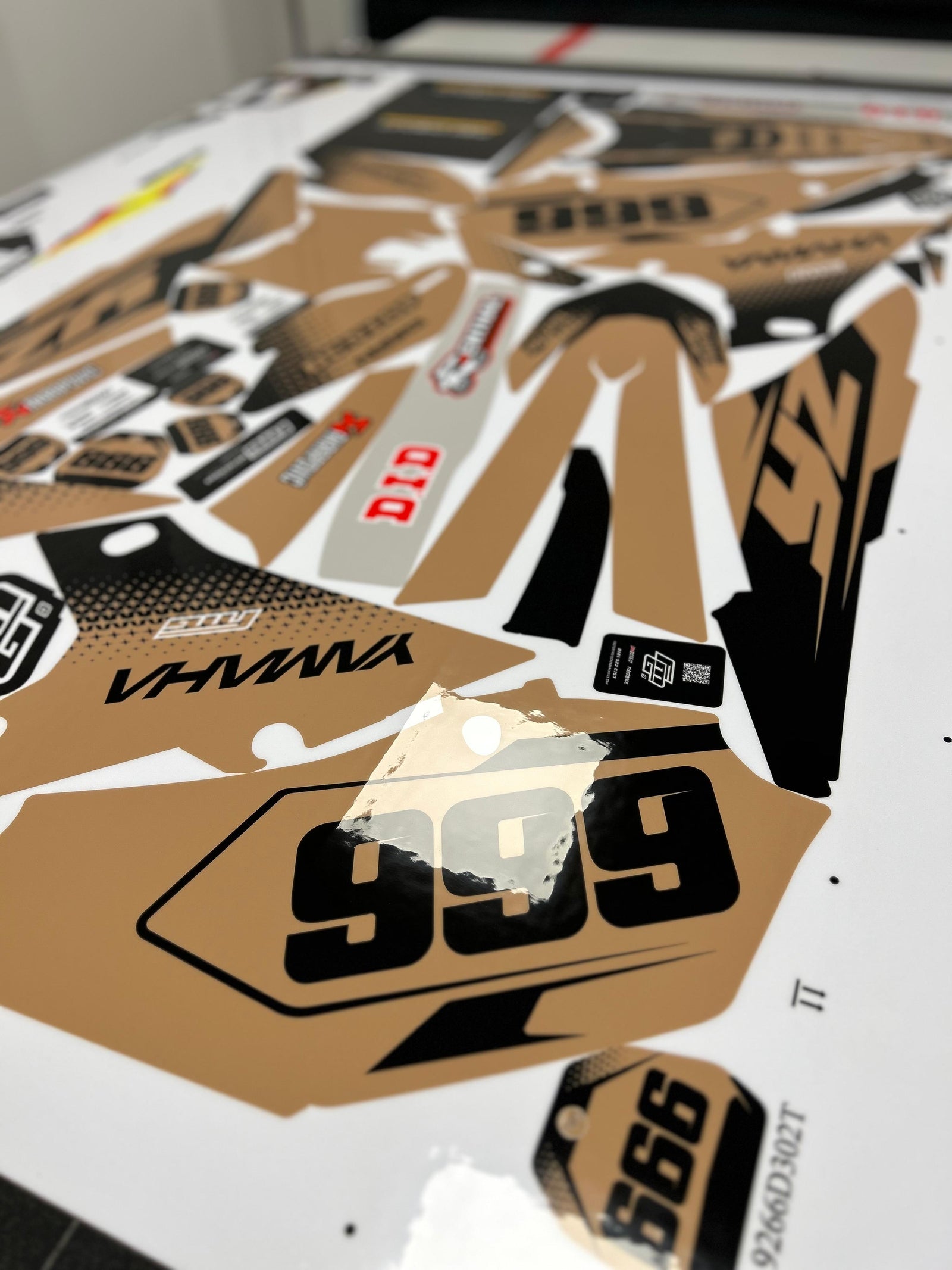Yamaha Sand Race Graphics Kit