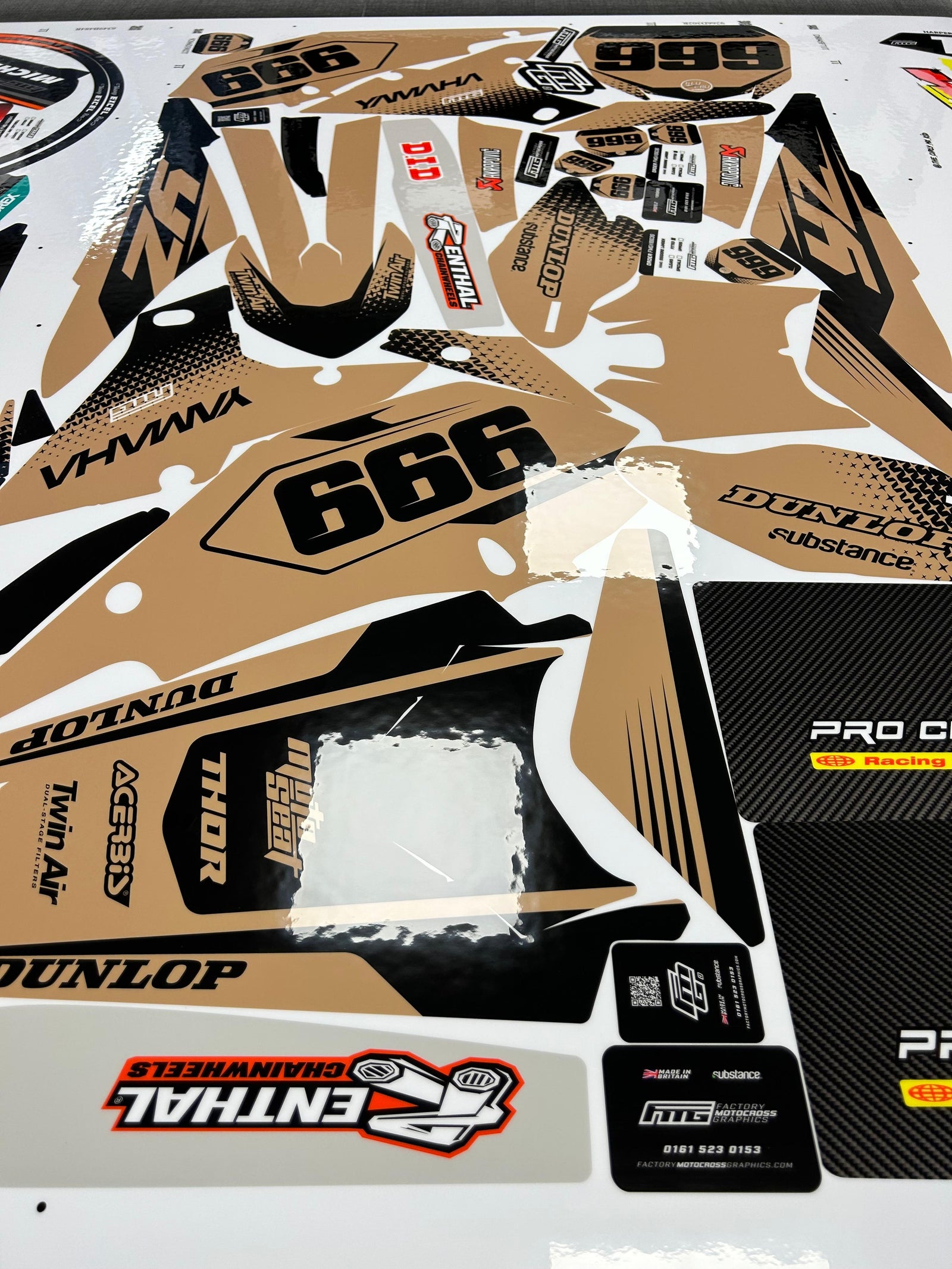 Yamaha Sand Race Graphics Kit