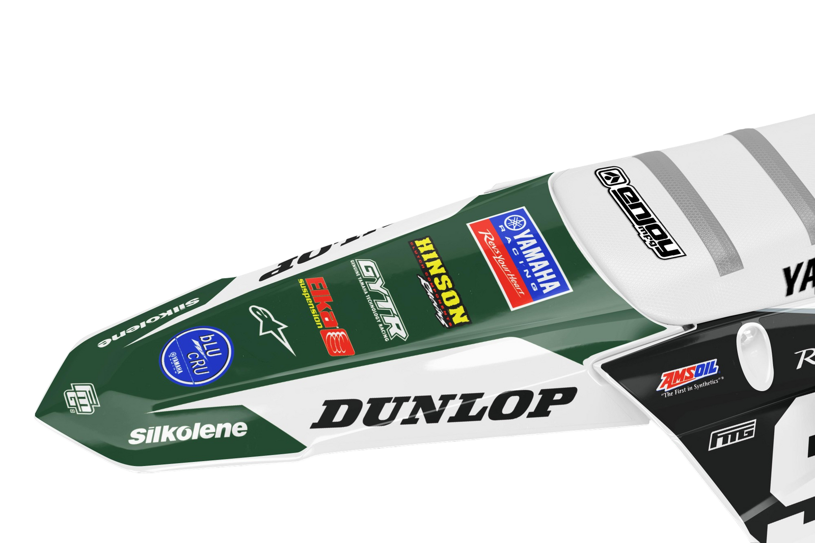 British Racing Green GYTR Yamaha GRAPHICS KIT.