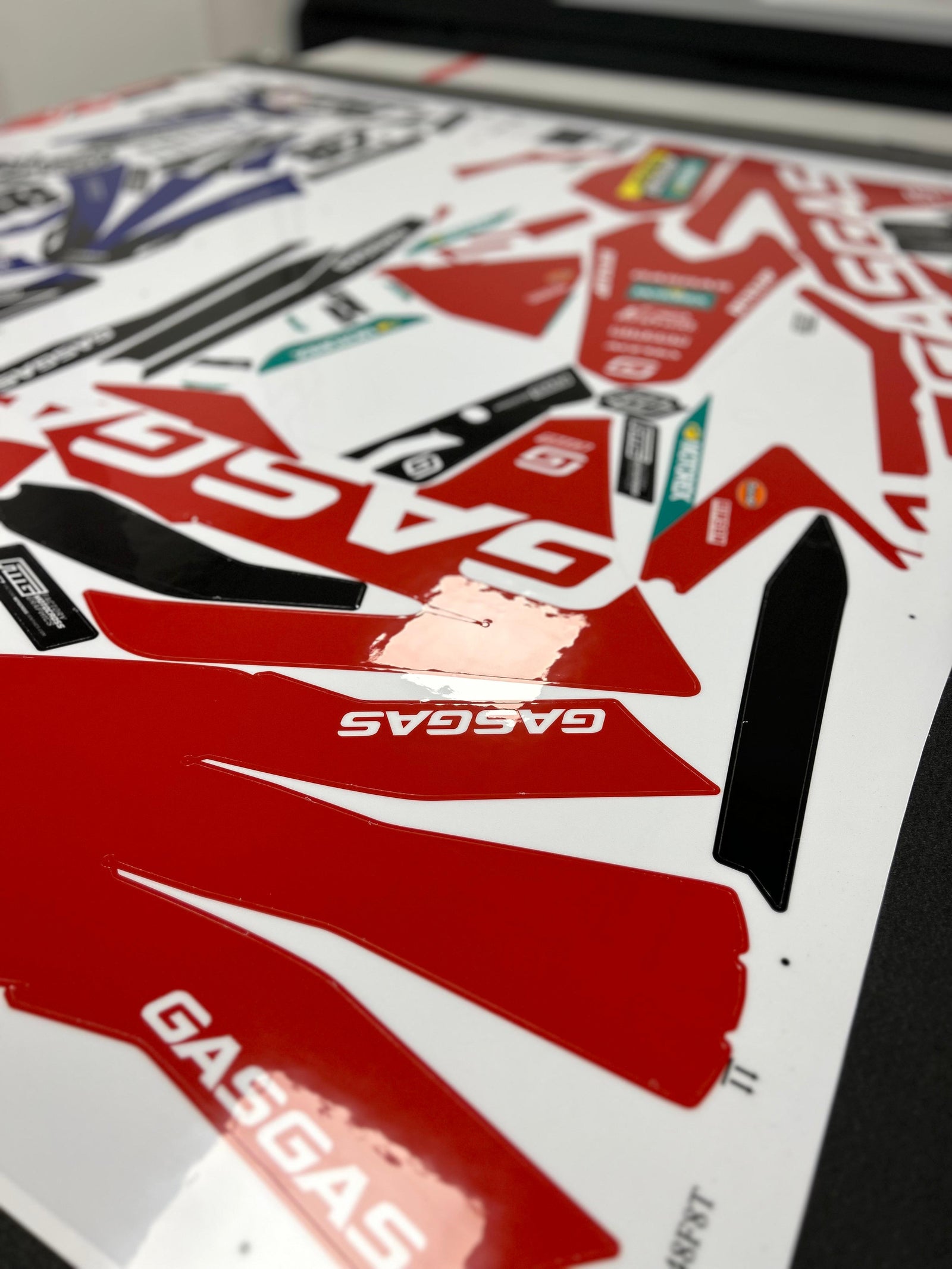 Gas Gas 2021 Factory Grey Graphics Kit