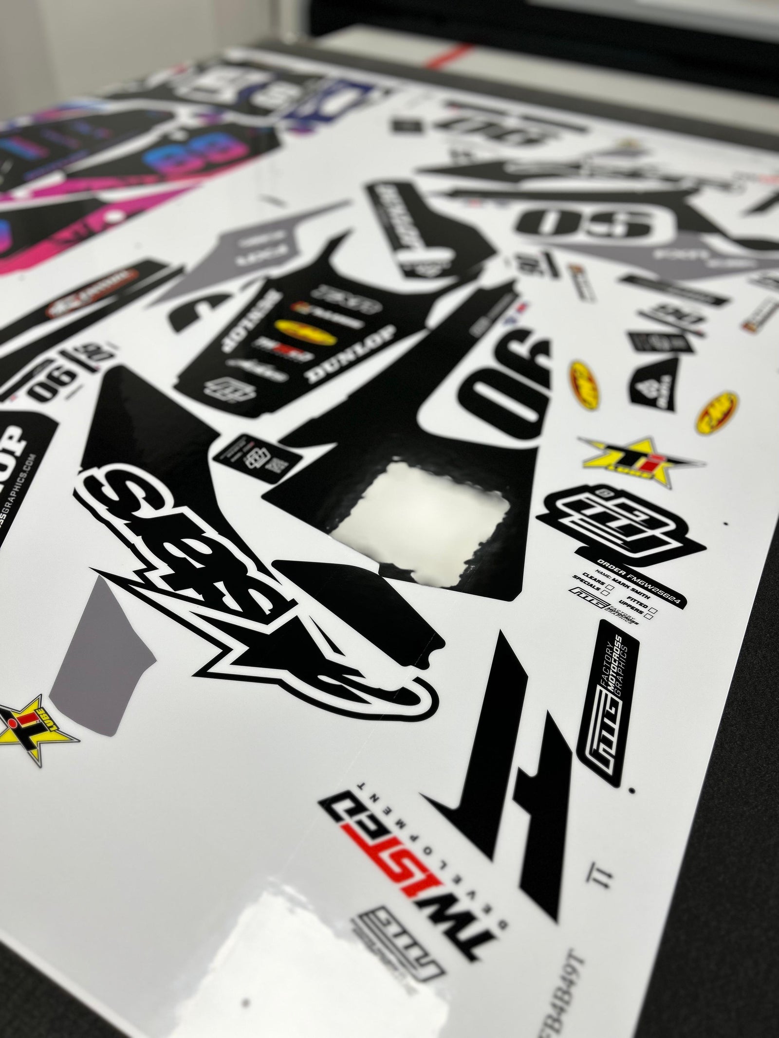 Husqvarna Grey Syndicate Graphics Kit