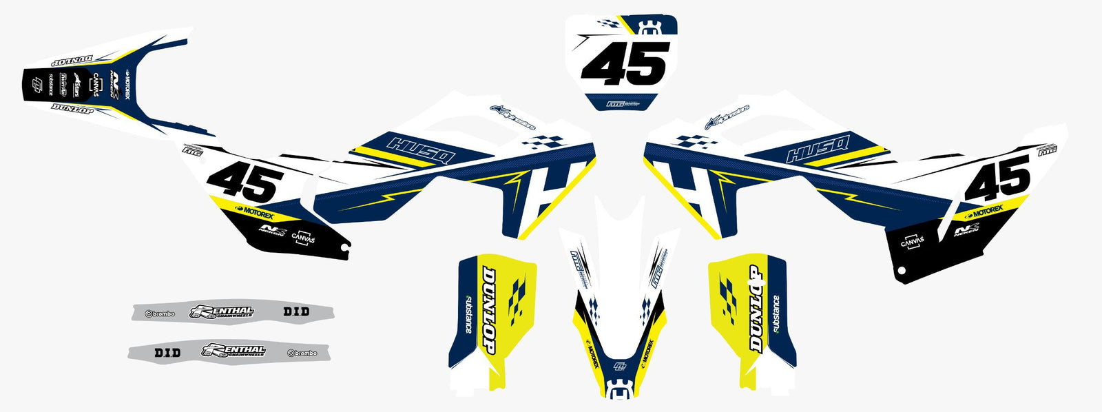 Kit graphique Husqvarna Champion