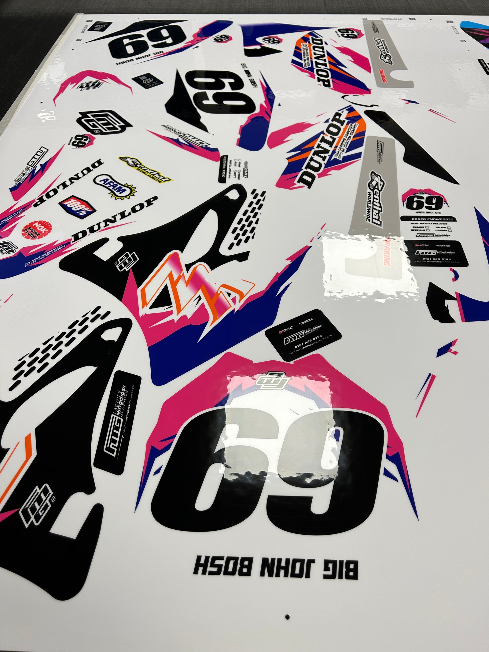 Yamaha Anniversary Factory Graphics Kit