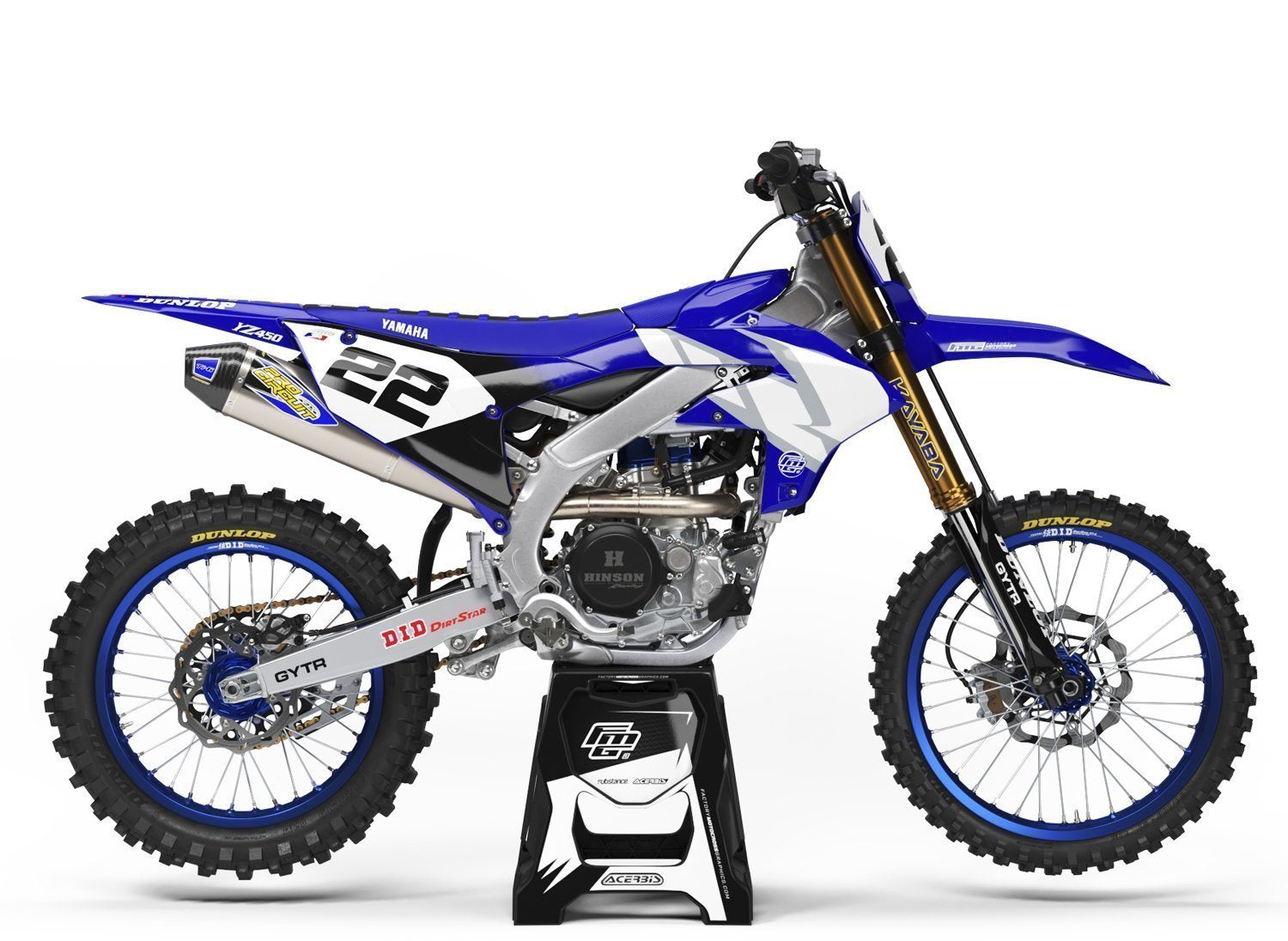Yamaha CR22 grafische kit