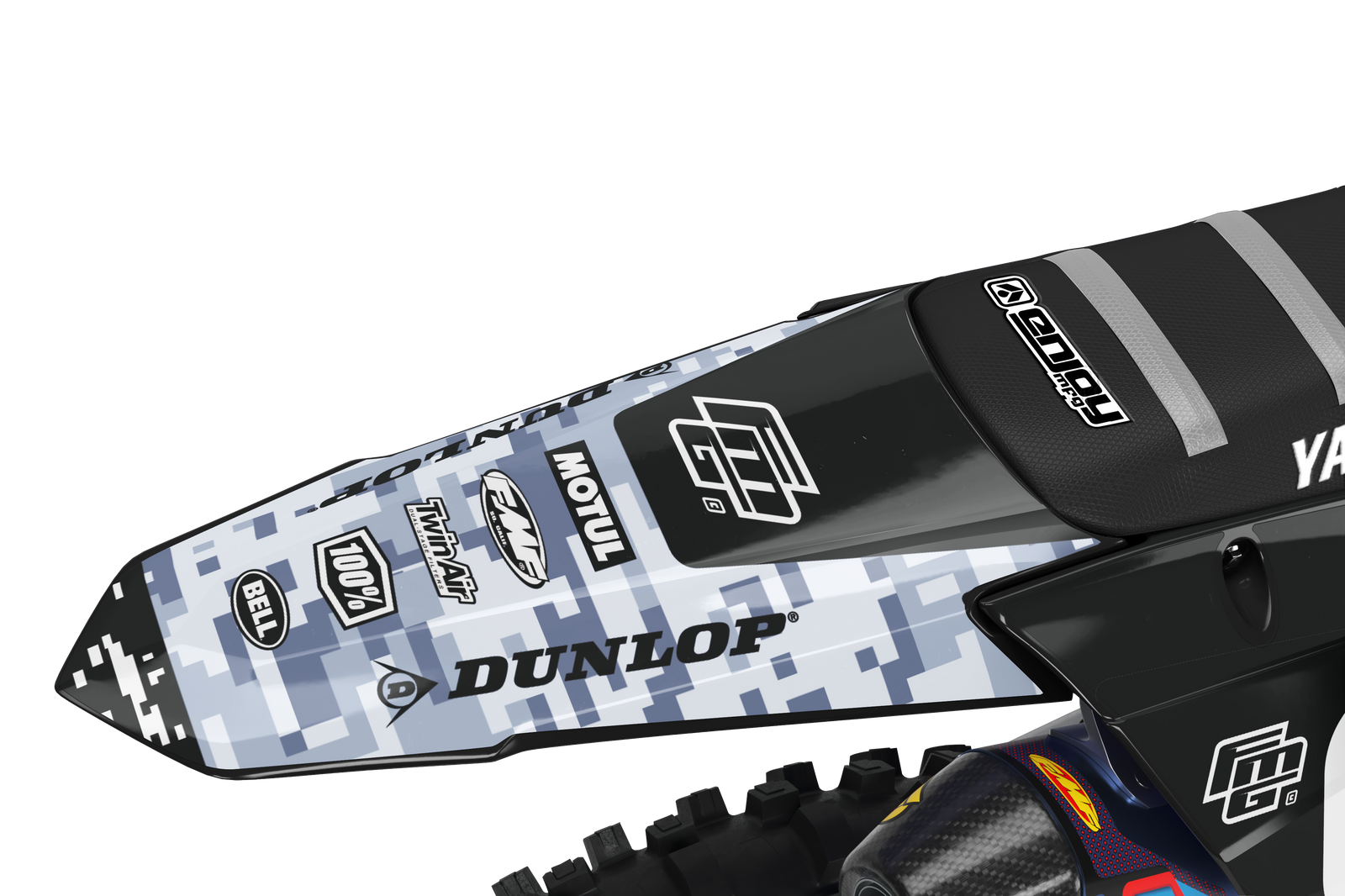 YAMAHA DIGITALE CAMOUFLAGE MG 00 GRAFISCHE KIT.