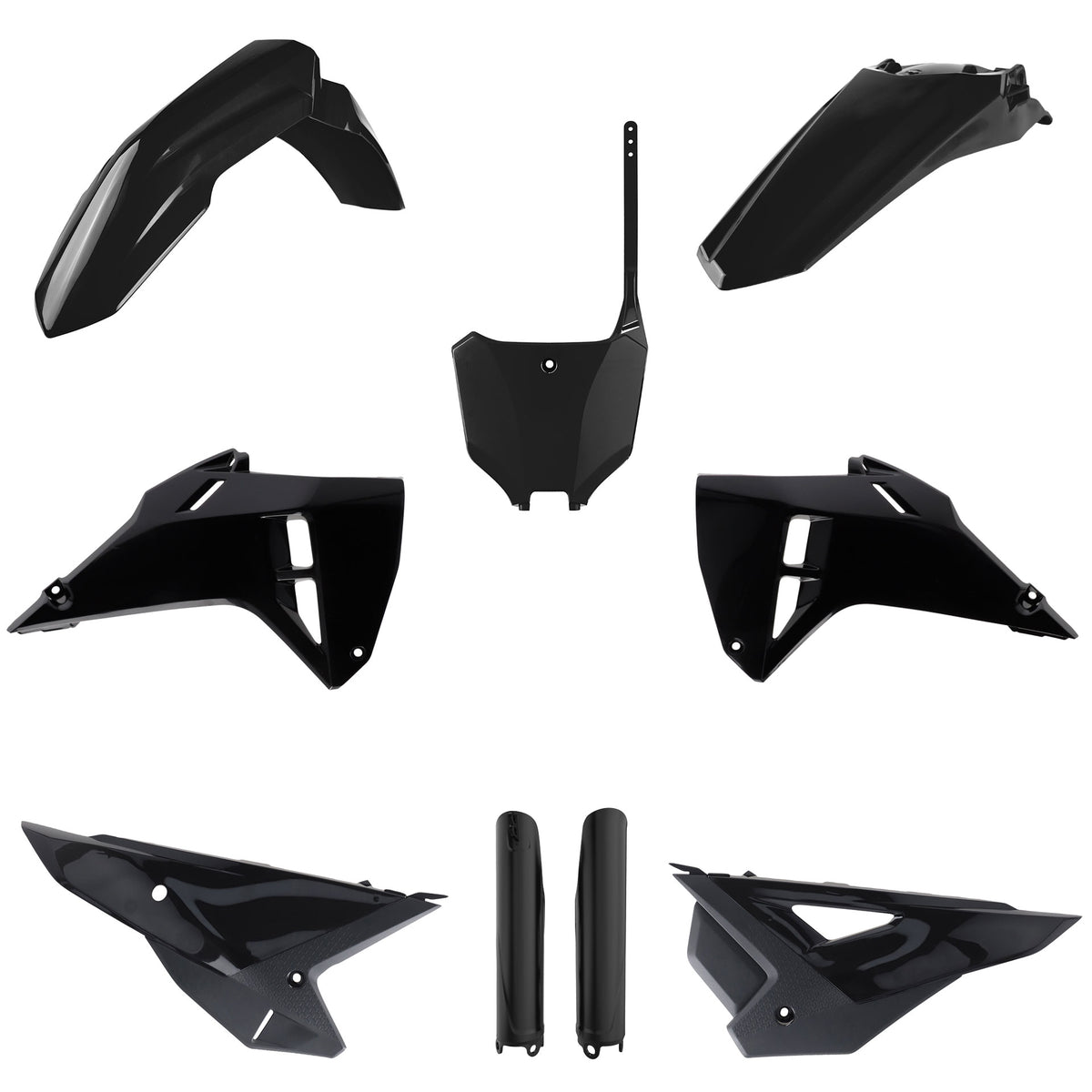 Full Plastic Kit Honda Black CRF 250R (2025)