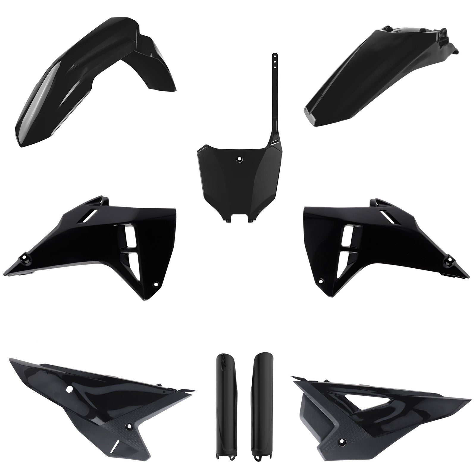 Full Plastic Kit Honda Black CRF 450R (2025)