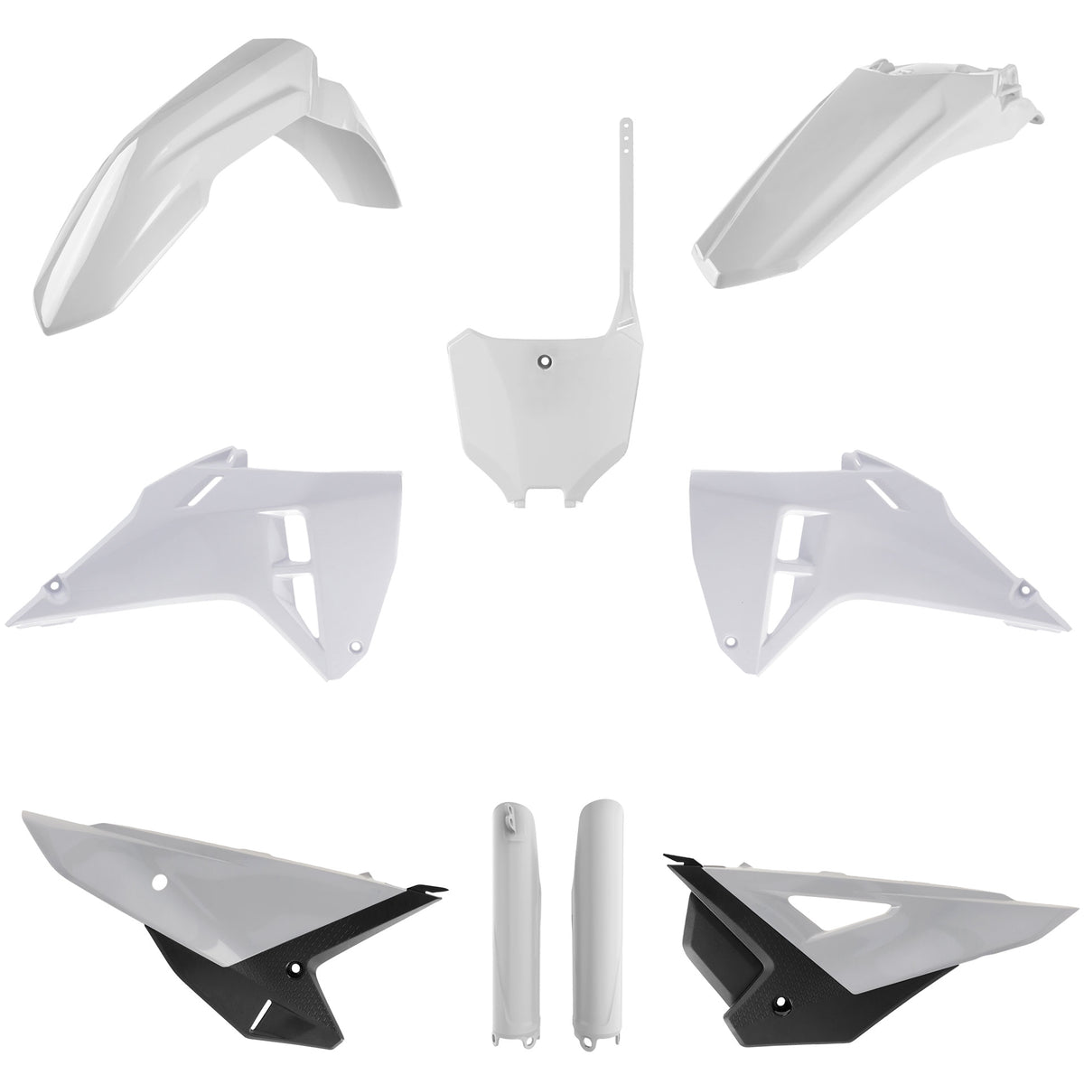 Full Plastic Kit Honda white CRF 450R (2025)